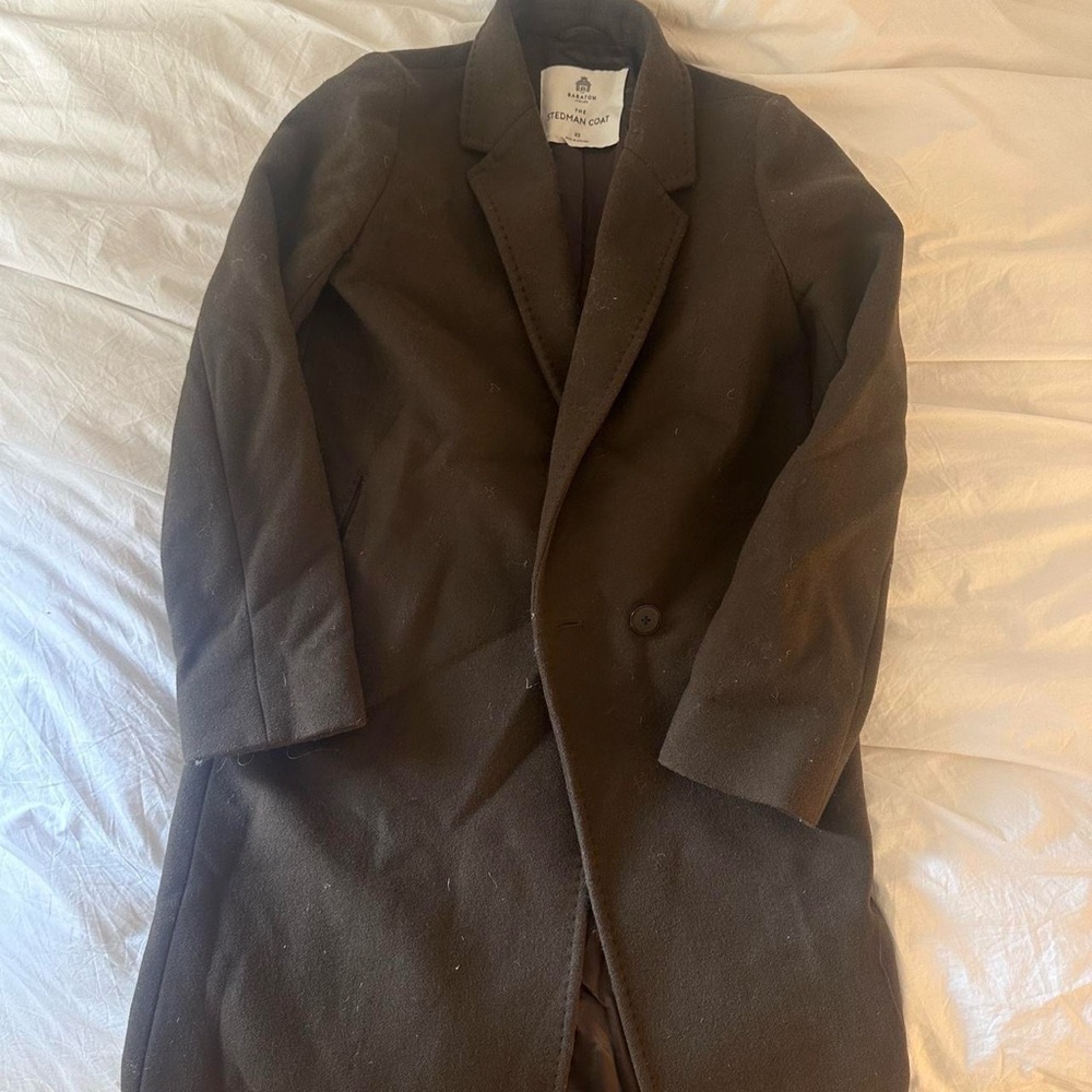 aritzia wool coat